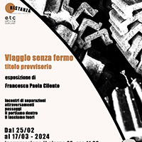 VIAGGIO SENZA FERMO | titolo provvisorio